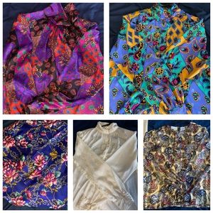 5 Vintage Blouses